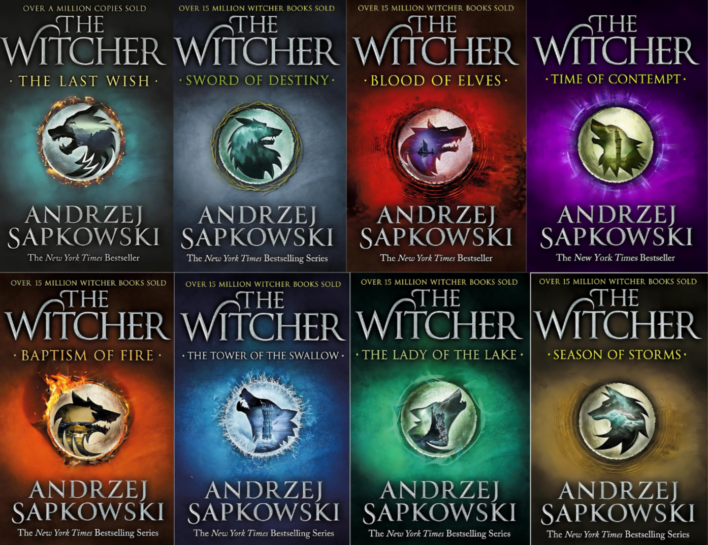 The Witcher Series by Andrzej Sapkowski