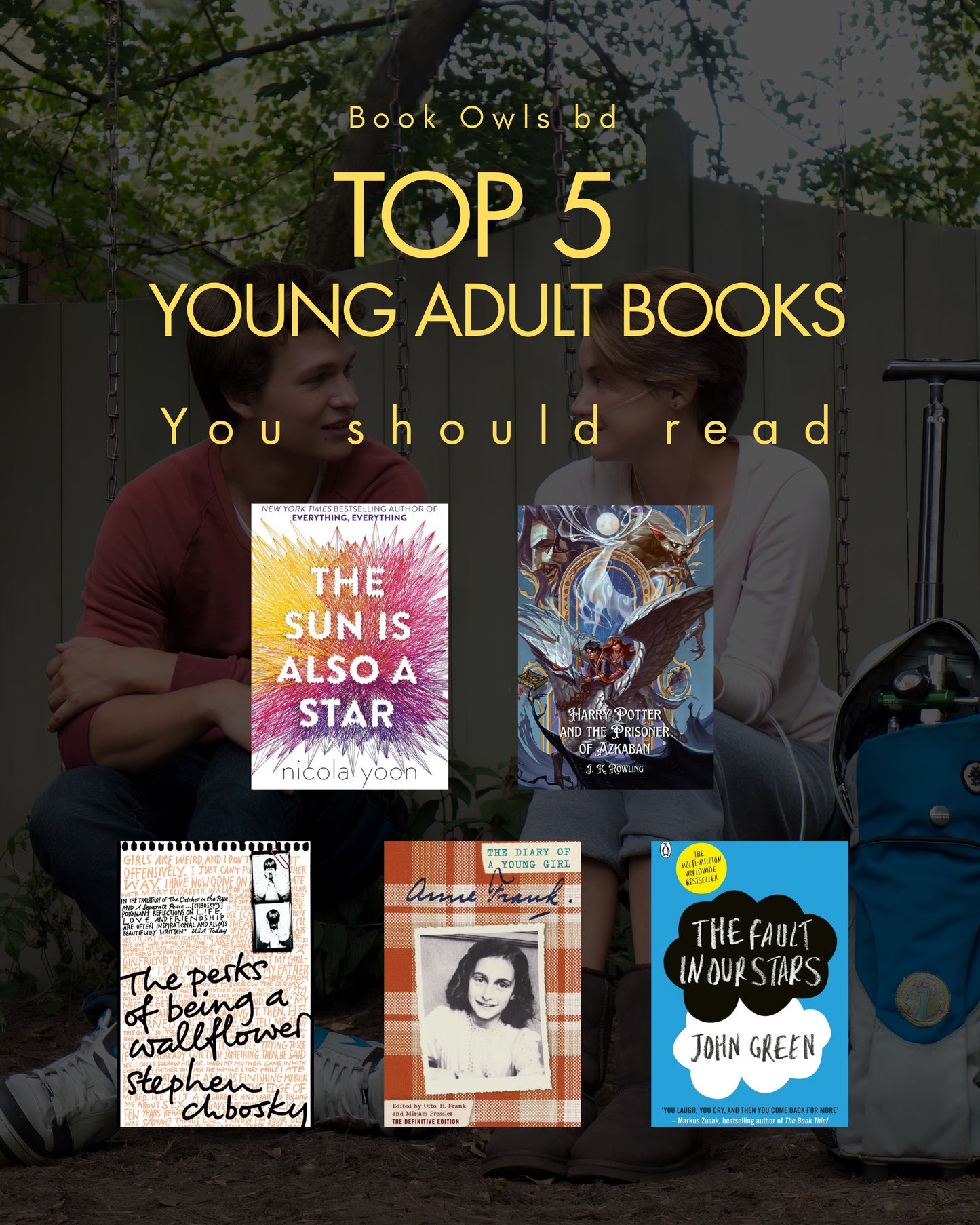 Top 5 Young Adult Books