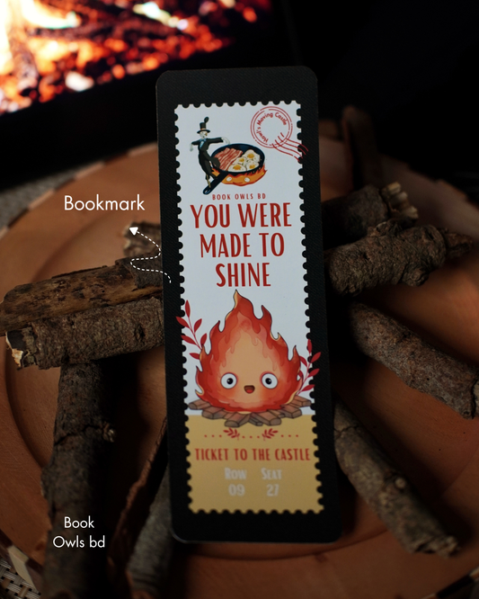 SNB22 - Cozy Flame Calcifer Bookmark