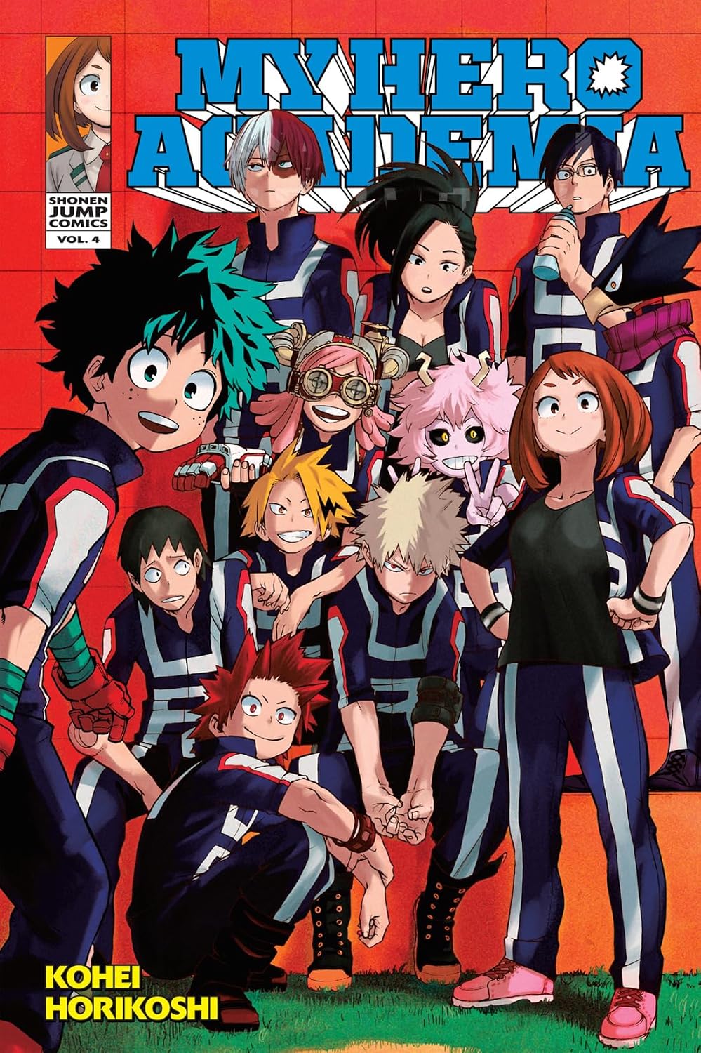 My Hero Academia Volume 4 The Boy Born with Everything - Manga by Kohei Horikoshi
