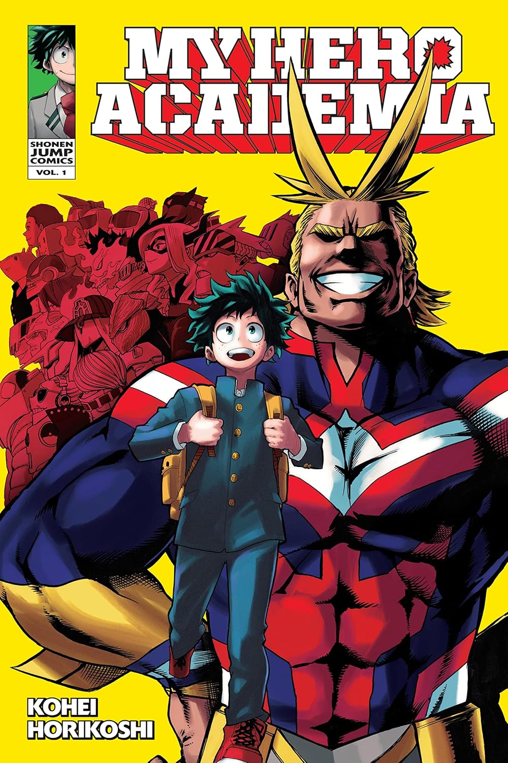 My Hero Academia Volume 1 Izuku Midoriya: Origin - Manga by Kohei Horikoshi