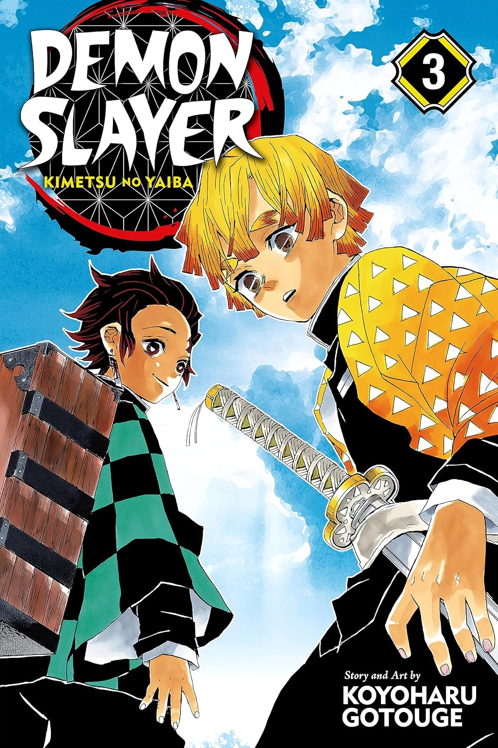 Demon Slayer: Kimetsu no Yaiba Volume 3 - Manga by Koyoharu Gotouge