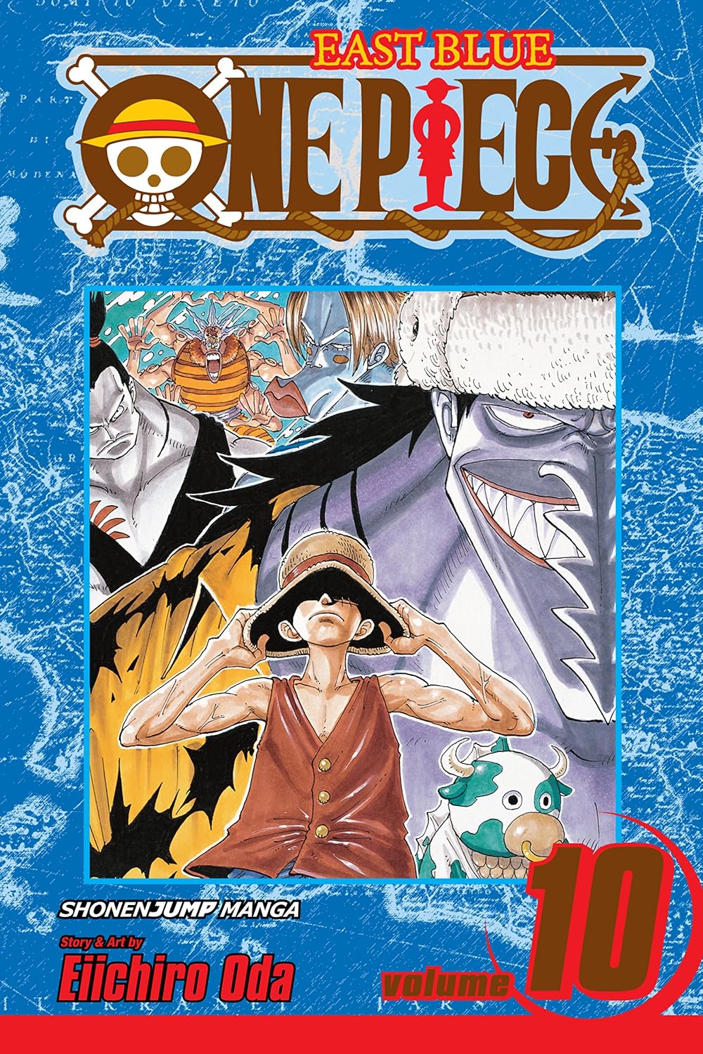 One Piece Volume 10 OK, Let's Stand Up! - Manga by Eiichiro Oda