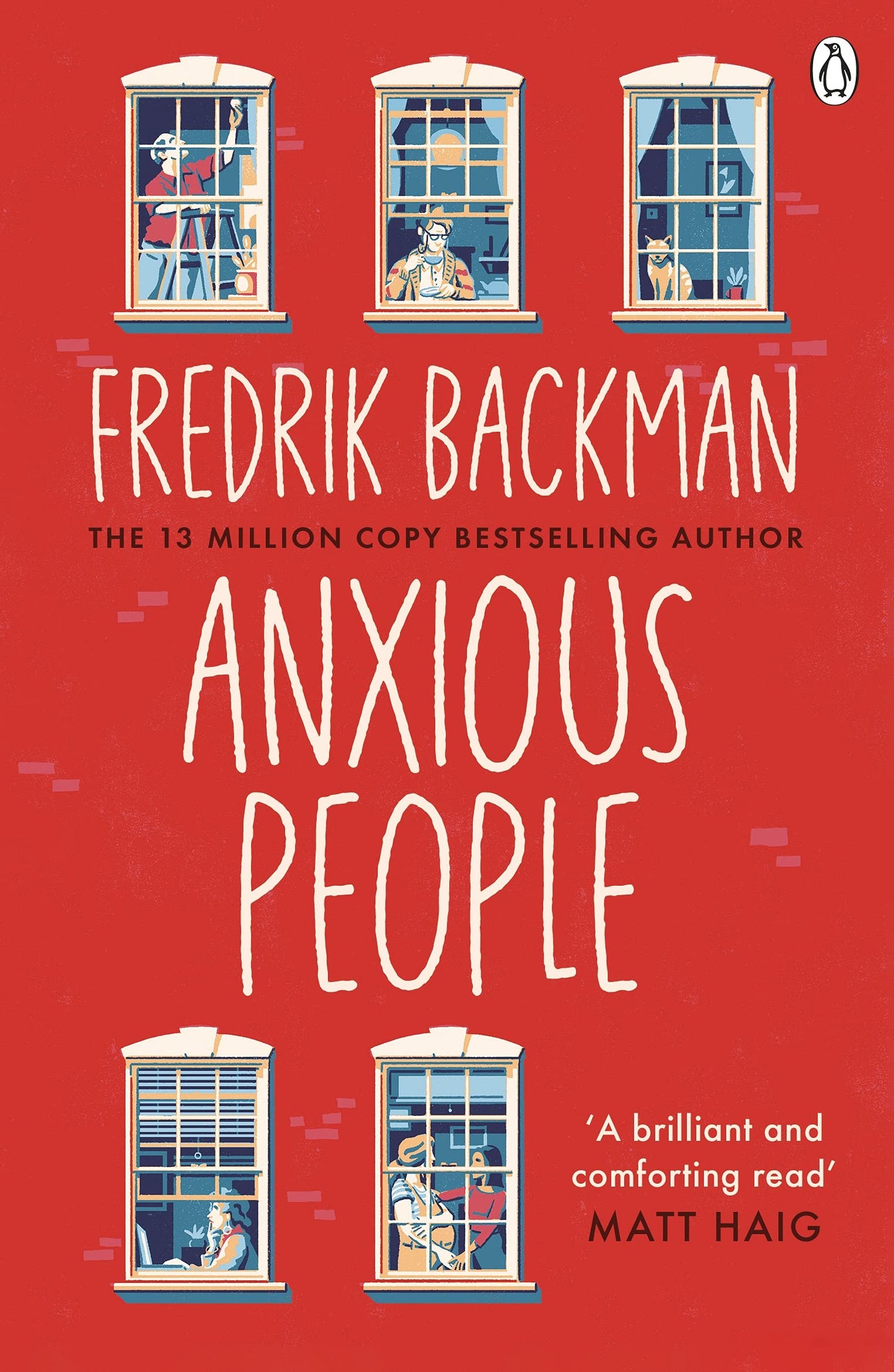 Anxious People Novel by Fredrik Backman