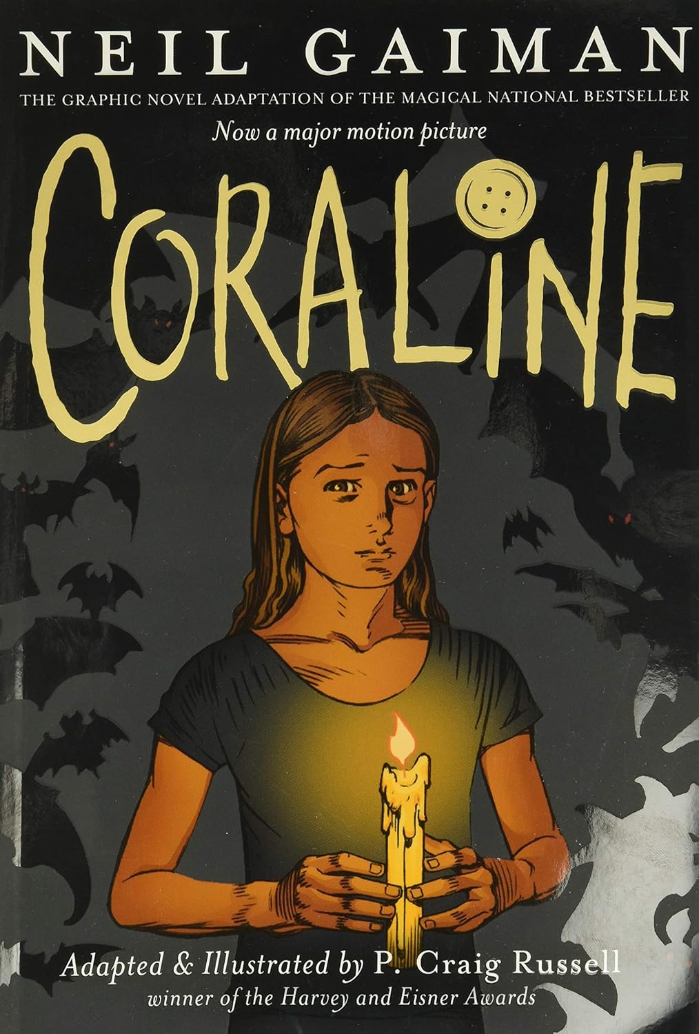 Coraline: The Graphic Novel Novel by Neil Gaiman