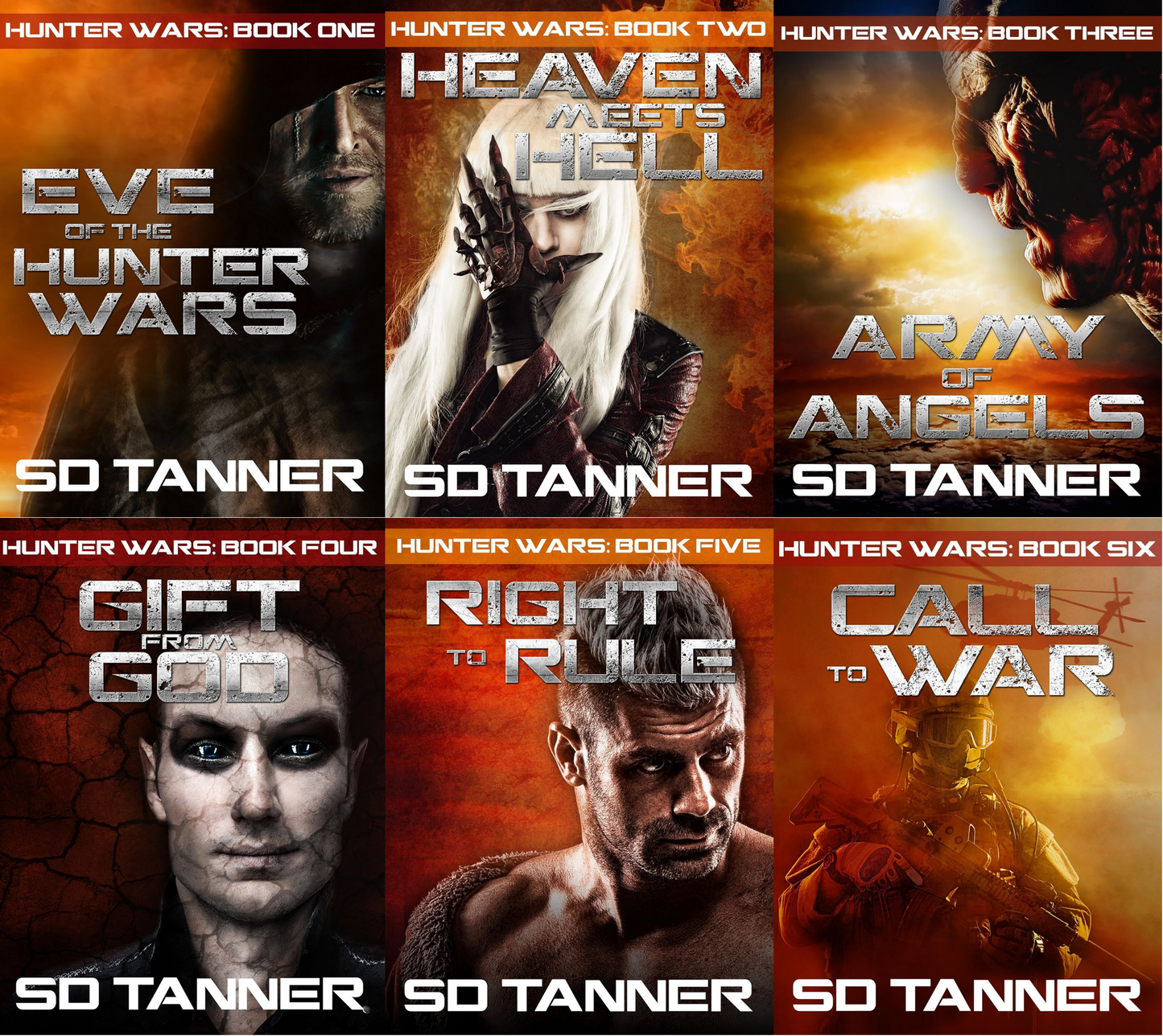 Hunter Wars Series by S.D. Tanner