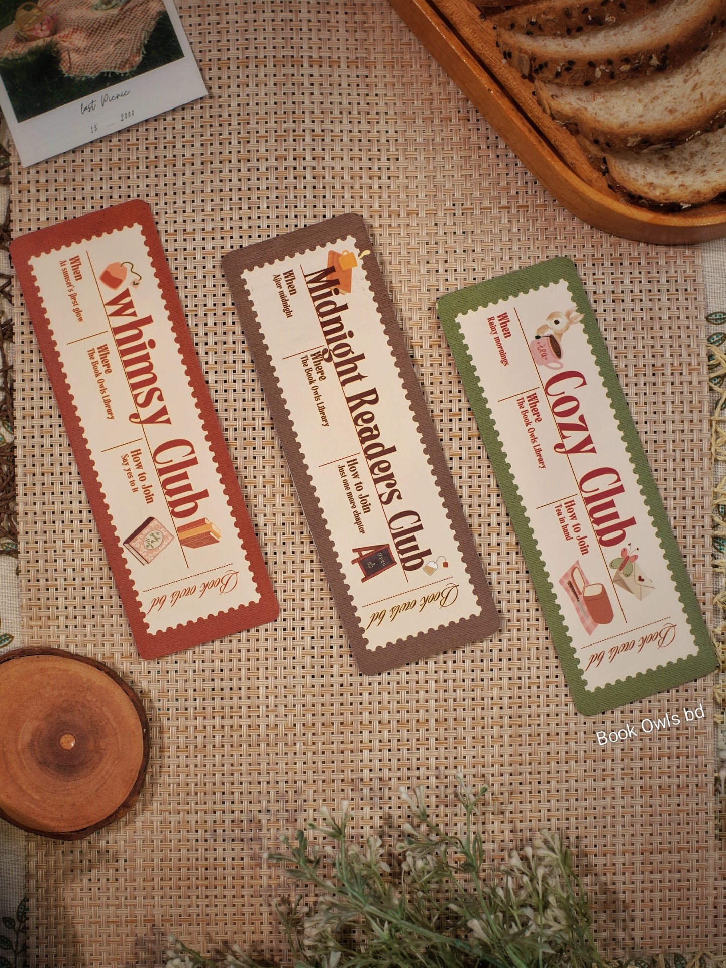 SNB02 - Cozy Picnic - Bookmark