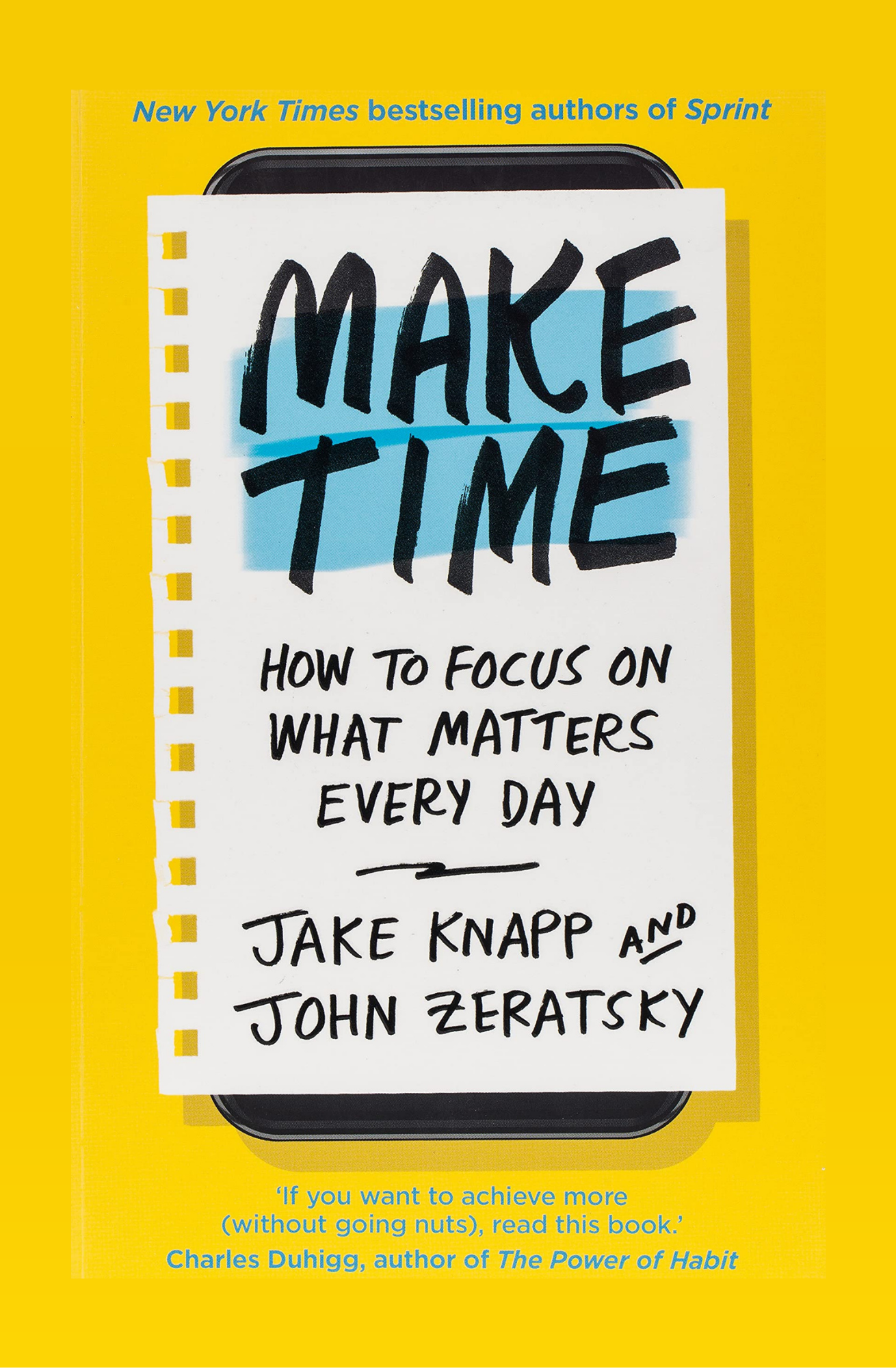 Make Time by Jake Knapp – Bookowls