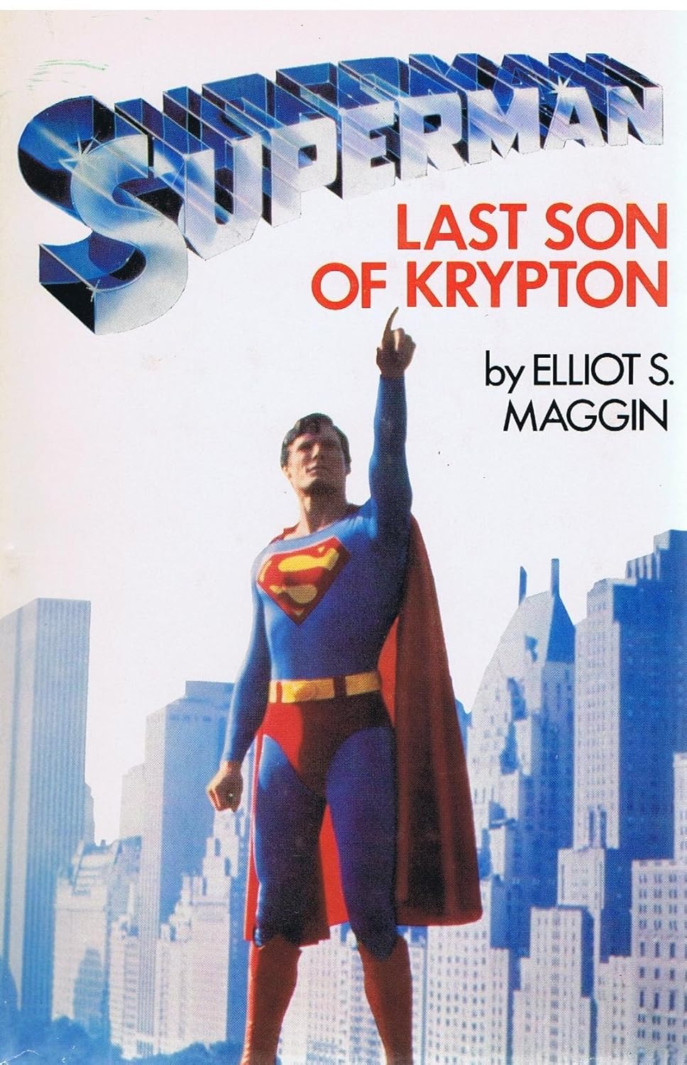 希少1978 Superman: Last Son of Krypton Superman: Last Son of Krypton Novel by Elliot S. Maggin – Book Owls bd