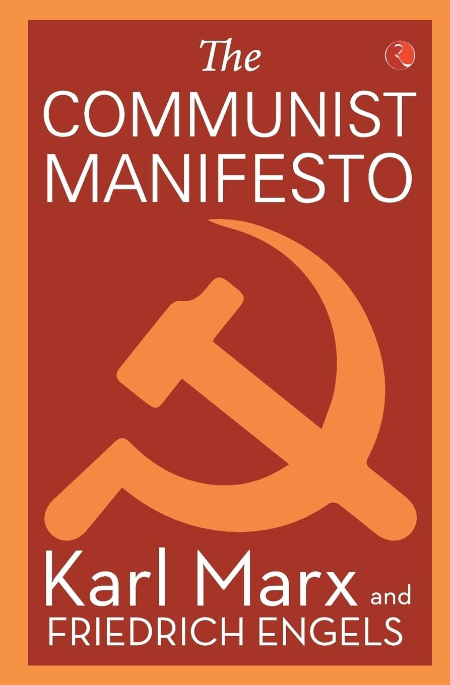 The Communist Manifesto Book by Friedrich Engels and Karl Marx