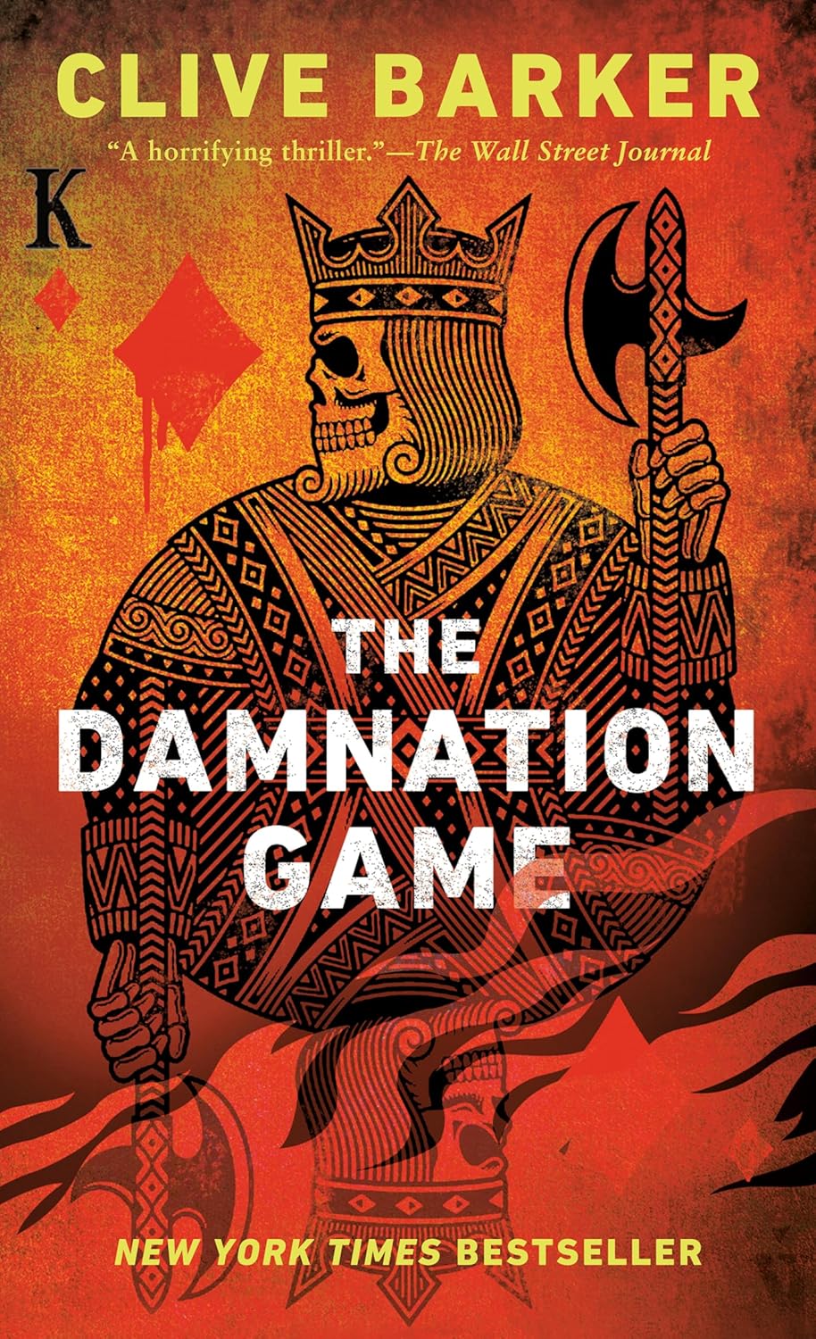 The Damnation Game Novel by Clive Barker