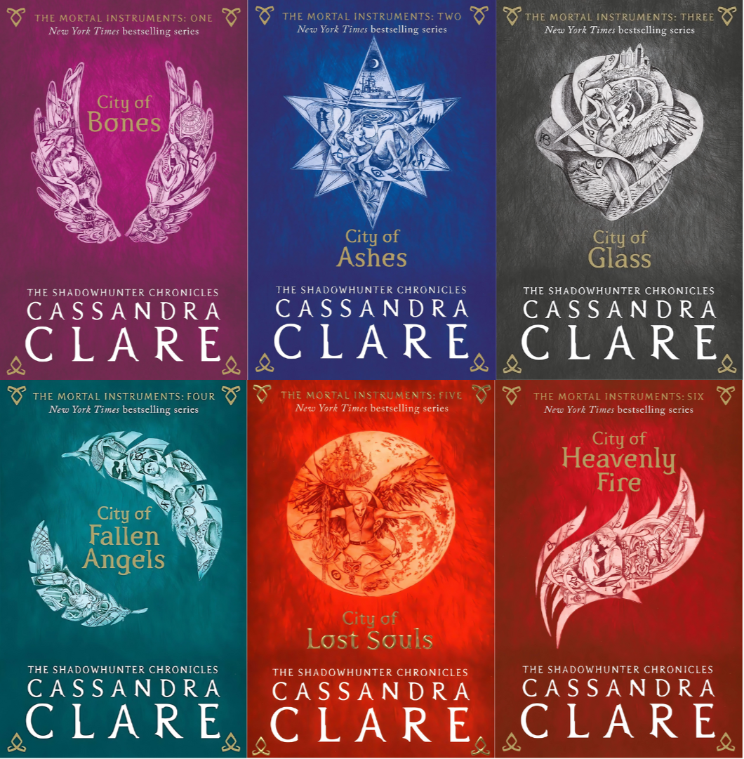 The Mortal Instruments Novel Series by Cassandra Clare