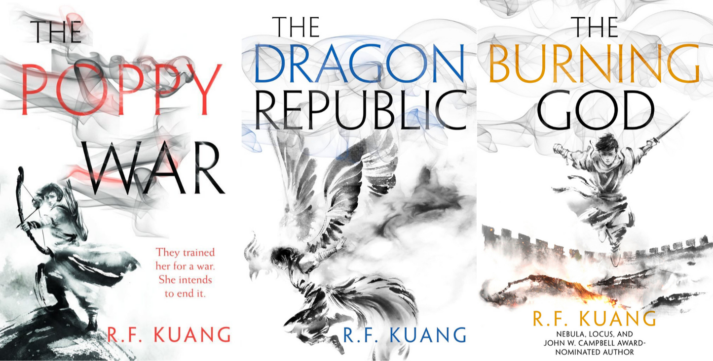 The Poppy War Trilogy Series by R.F. Kuang