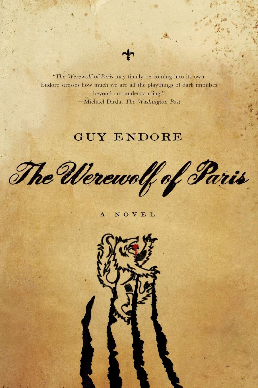 The Werewolf of Paris Novel by Guy Endore