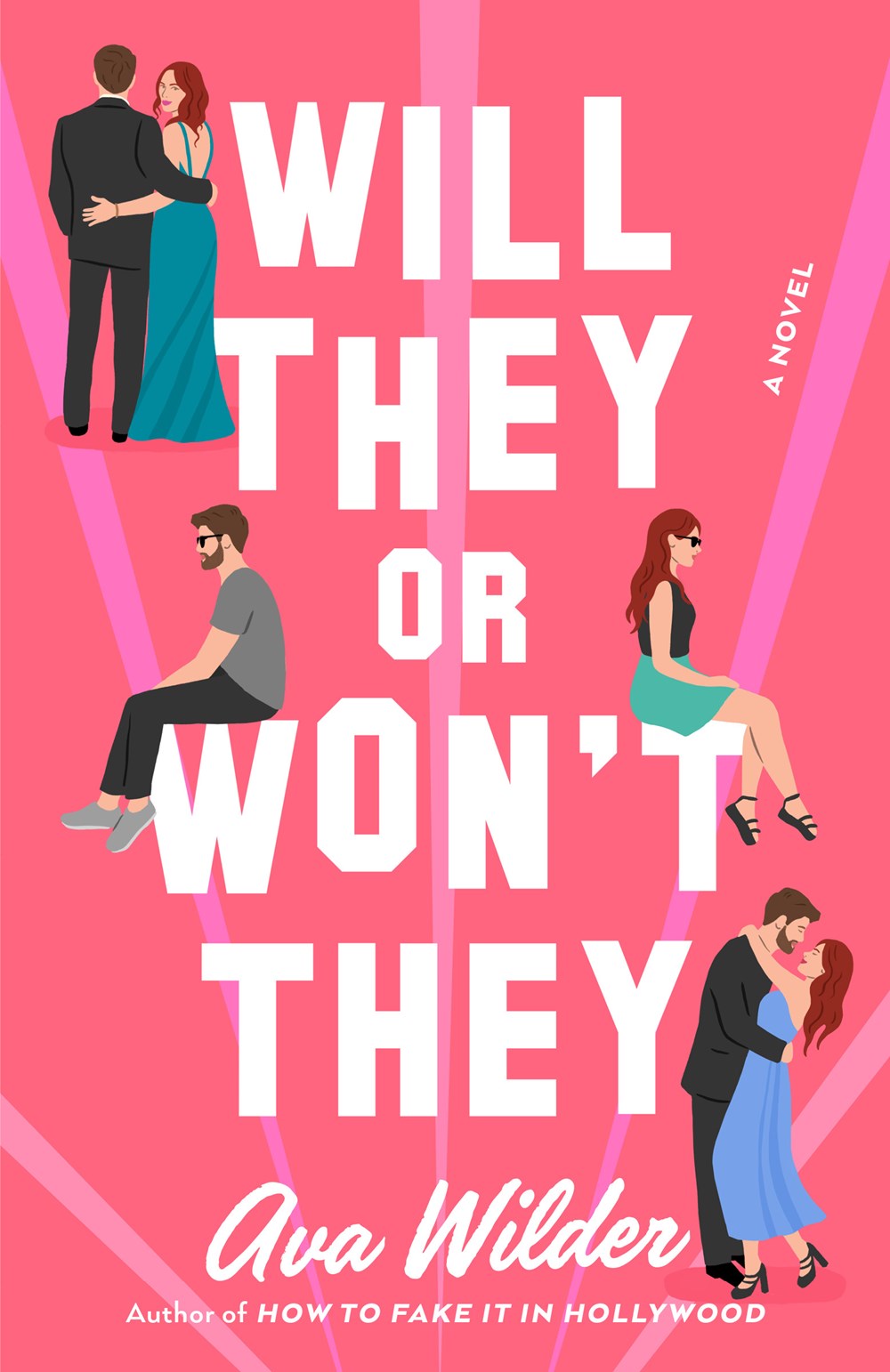 Will They Or Won't They: A Novel Book by Ava Wilder