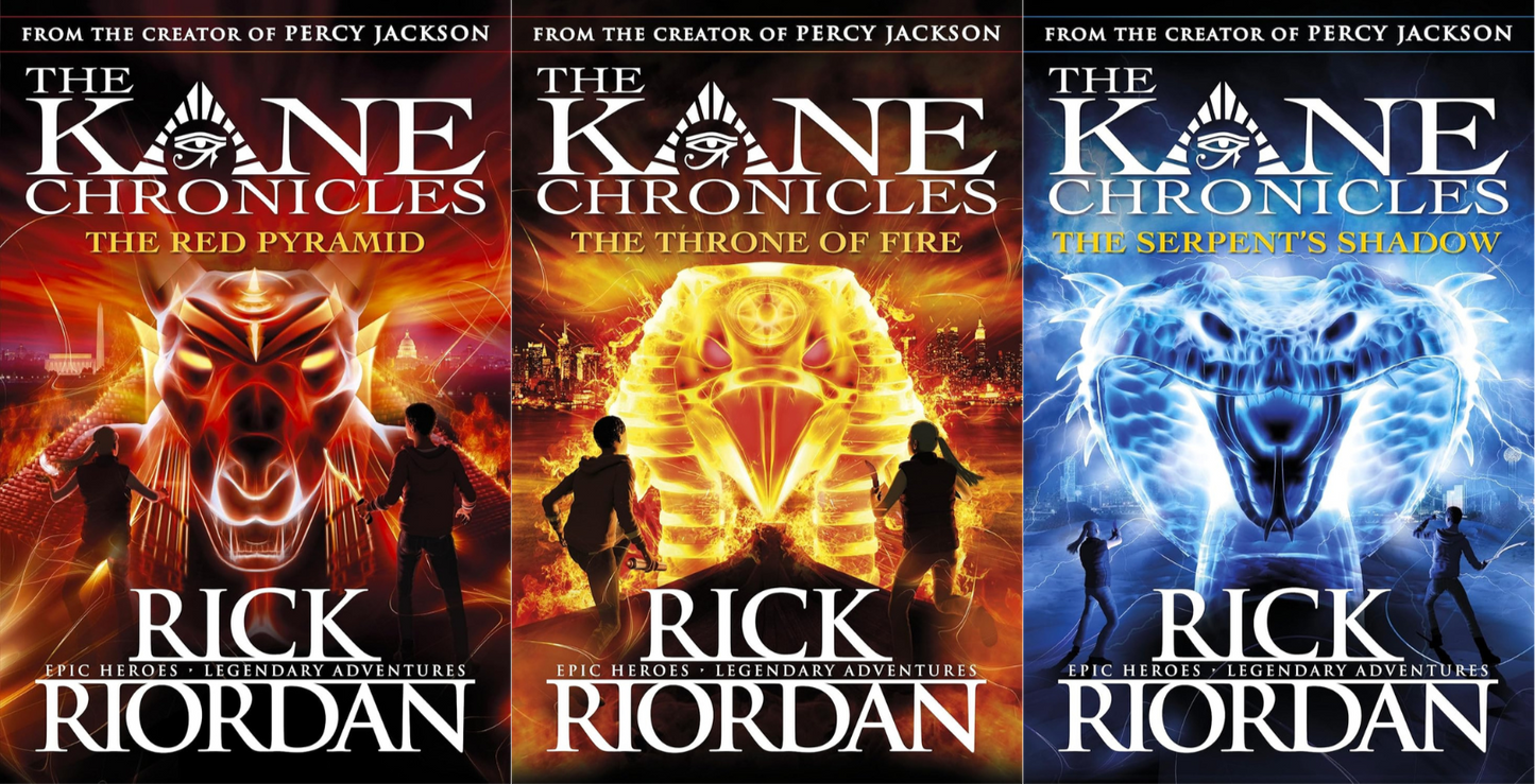 The Kane Chronicles Series by Rick Riordan