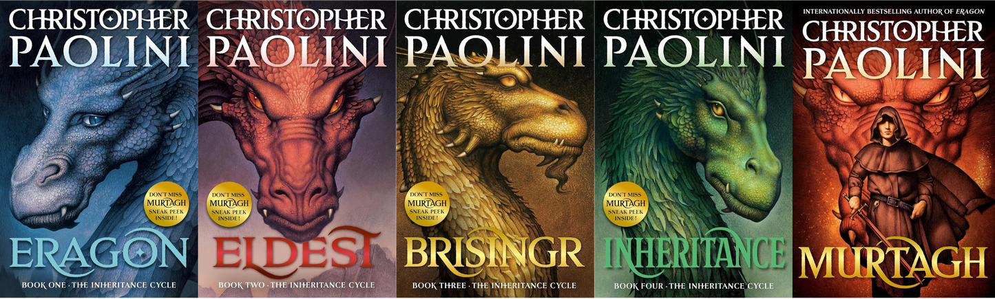 The Inheritance Cycle Series by Christopher Paolini
