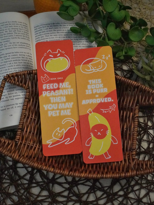 SNB16 - Cat Themed Bookmark