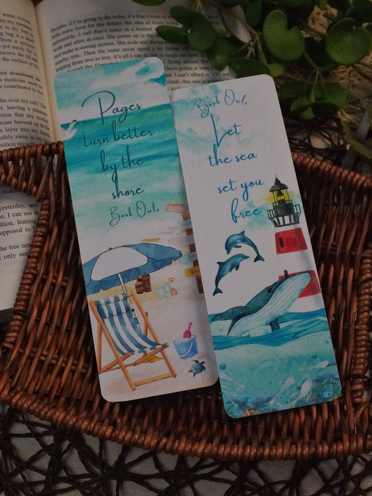 SNB18 - Ocean Themed Bookmark