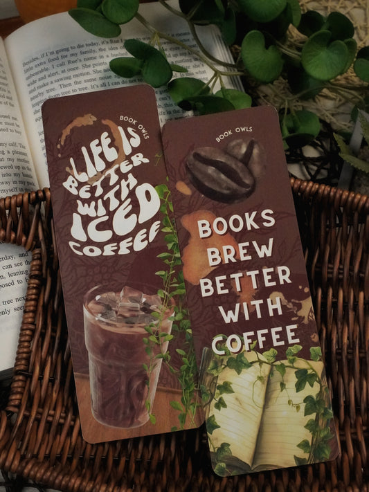 SNB10 - Coffee Themed Bookmark