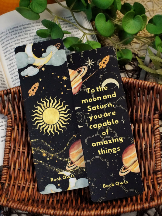 SNB9 - Cosmic Themed Bookmark