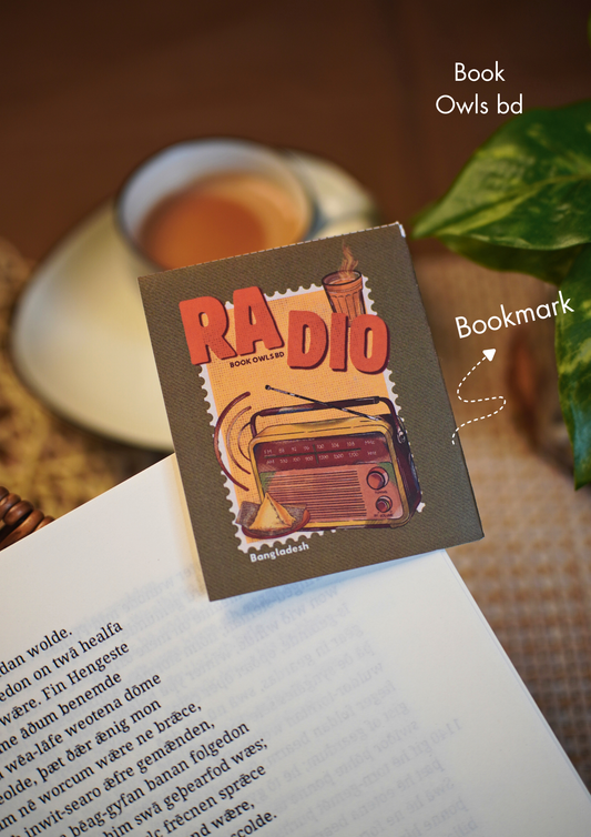 SNB26- Retro Bengali - Radio Corner bookmark
