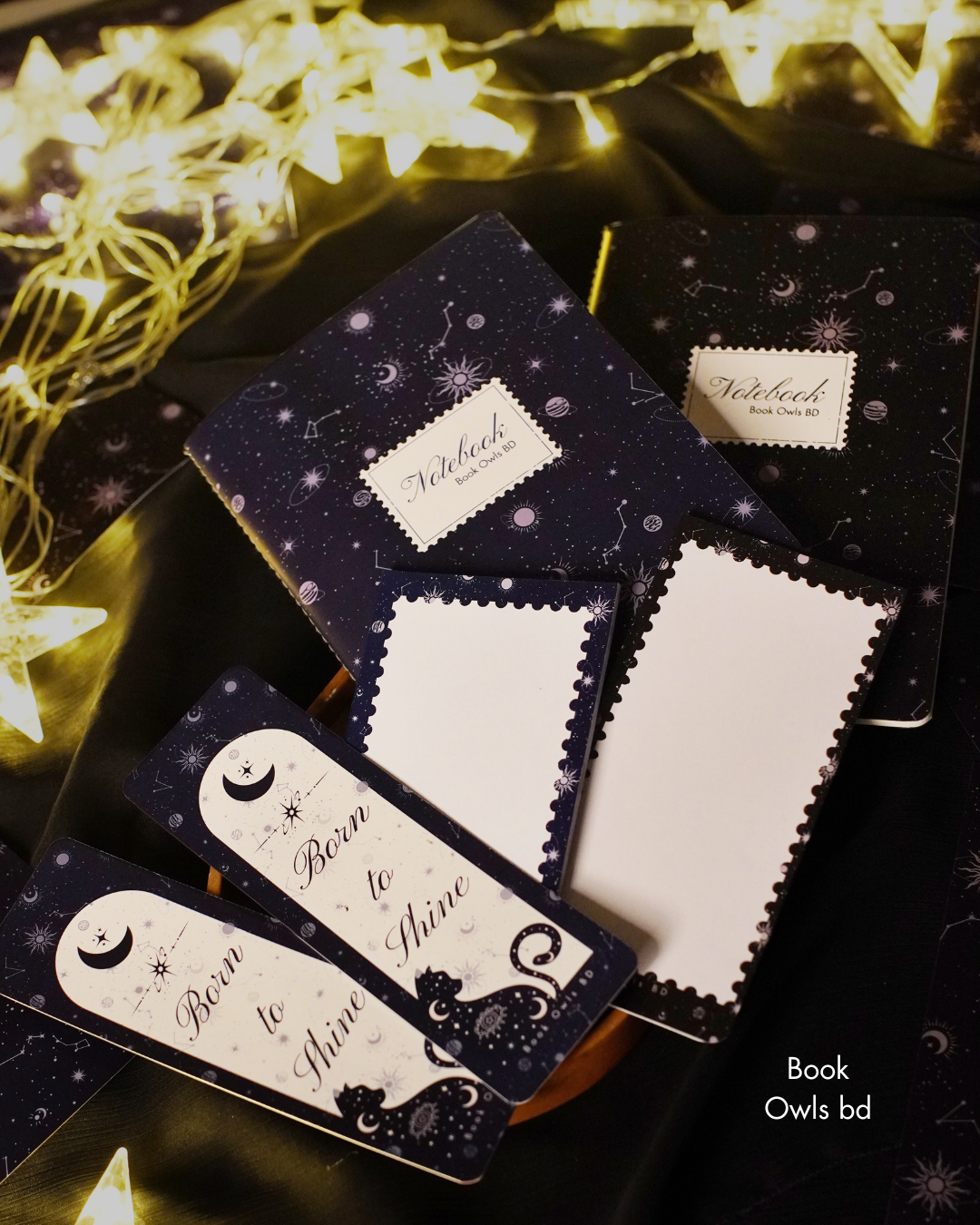 SNNP08 - Celestial notepad ( Black )