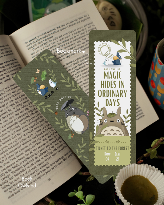 SNB20 - Forest Friend Totoro Bookmark
