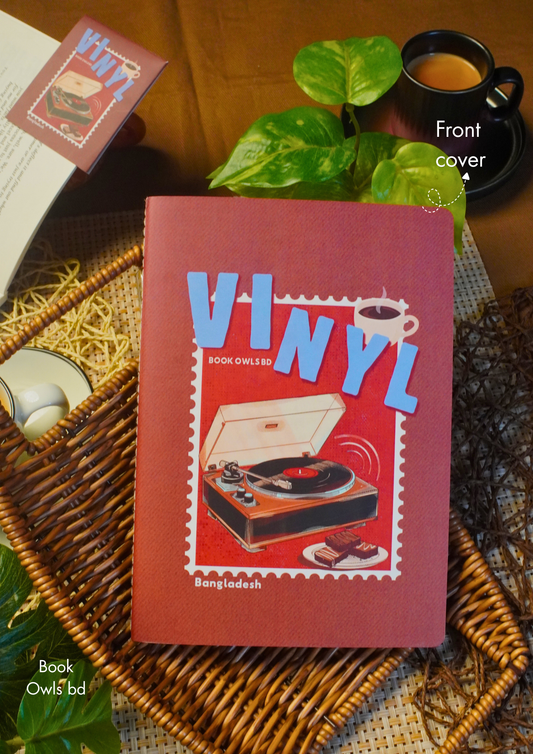 SNSN16 - Retro Bengali - Vinyl Notebook