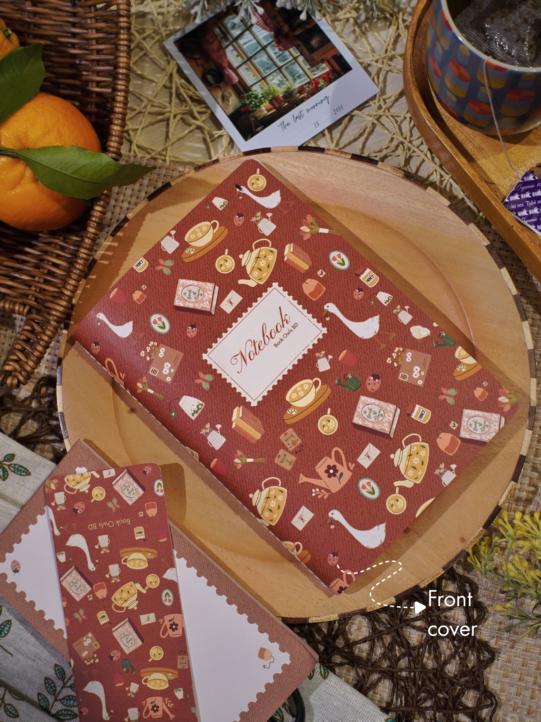 SNSN03 - Whimsy - Stitched notebook