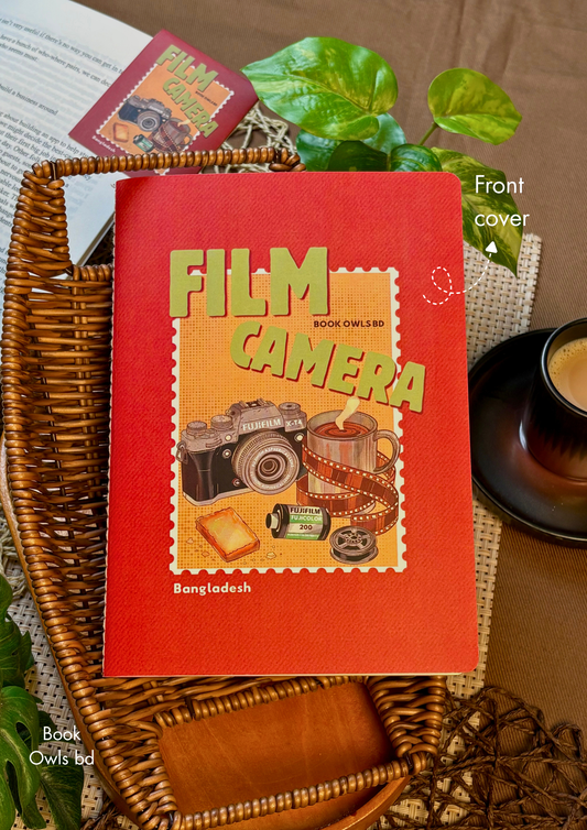 SNSN18- Retro Bengali - Film camera Notebook
