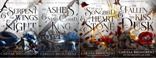 Crowns of Nyaxia Series by Carissa Broadbent