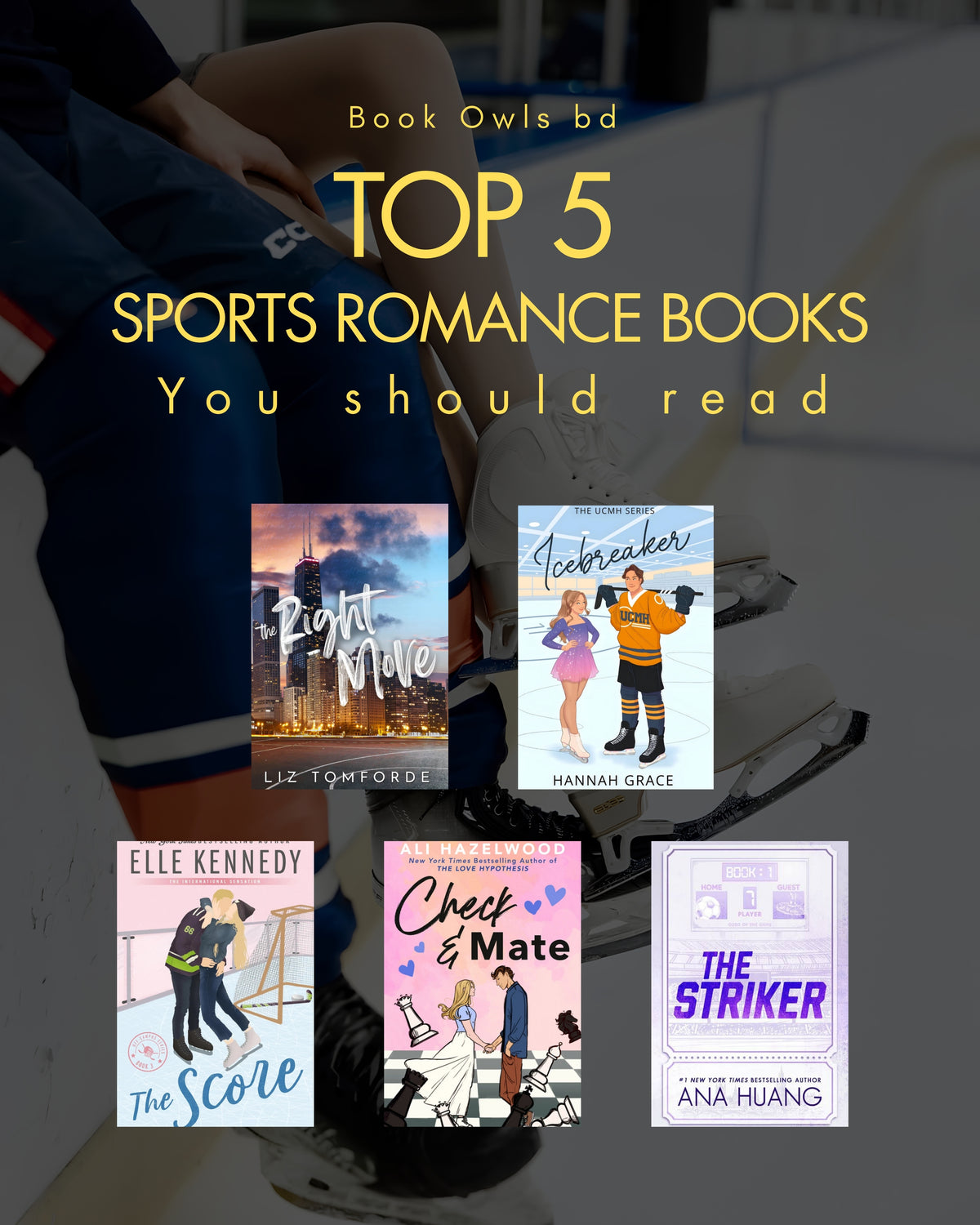 Top 5 Sports Romance Books