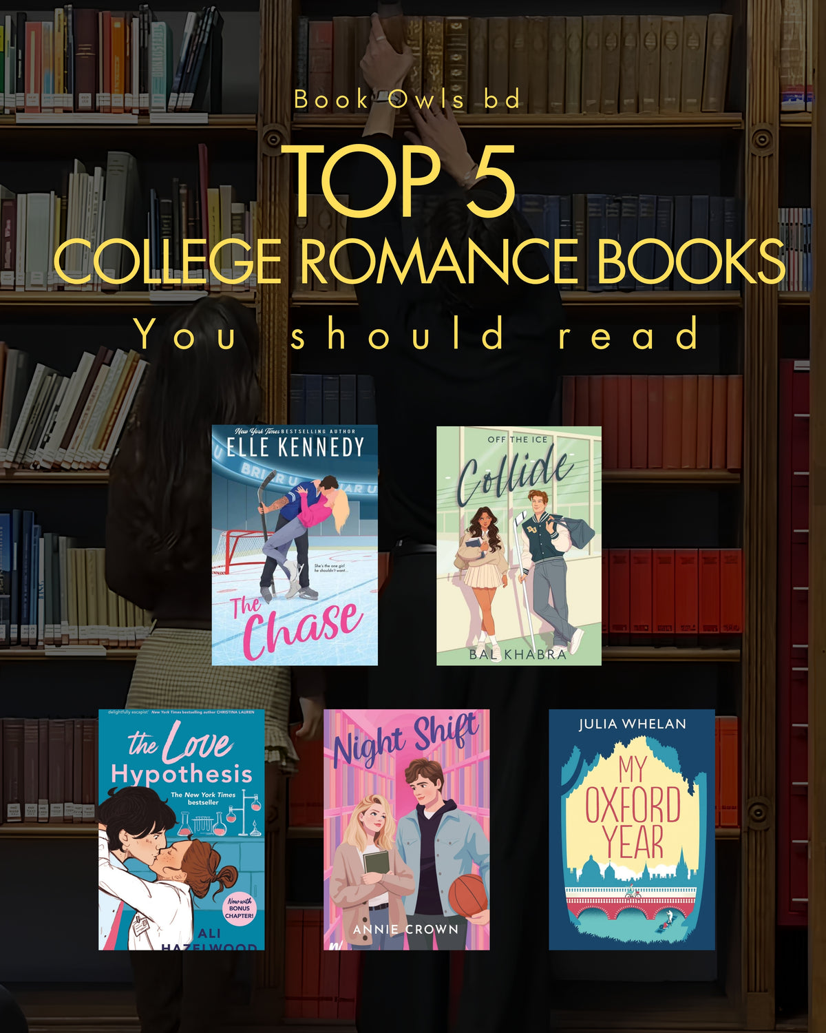 Top 5 College Romance Books