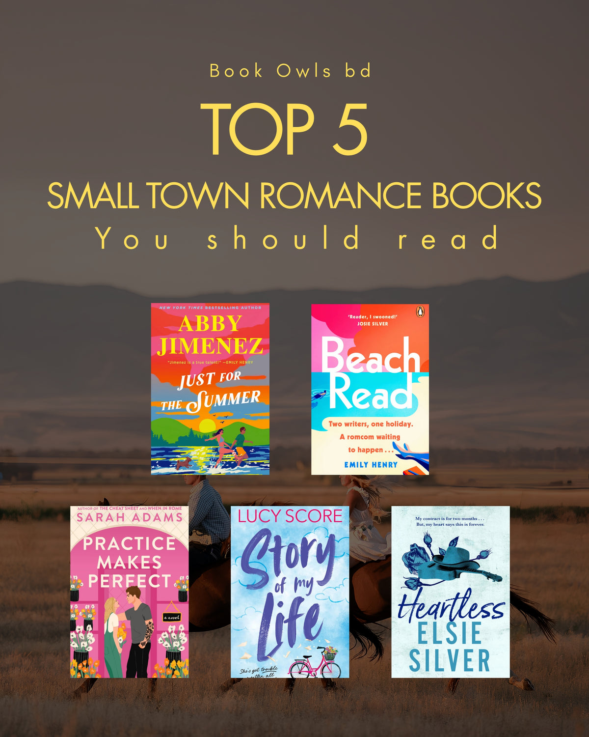Top 5 Small Town Romance Books