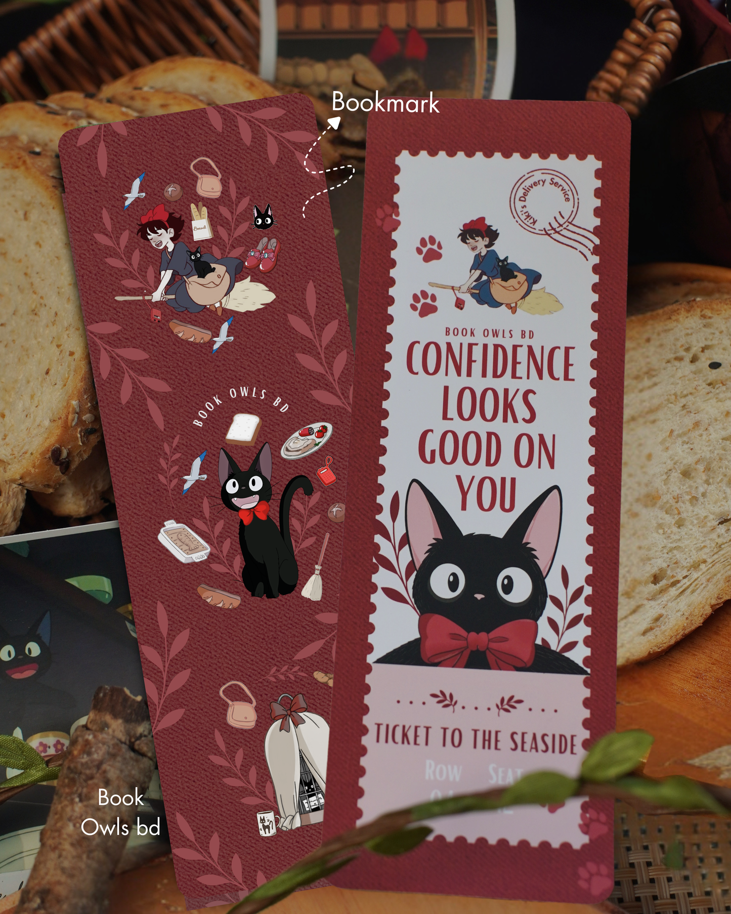 SNB21 - Midnight Companion Jiji Bookmark