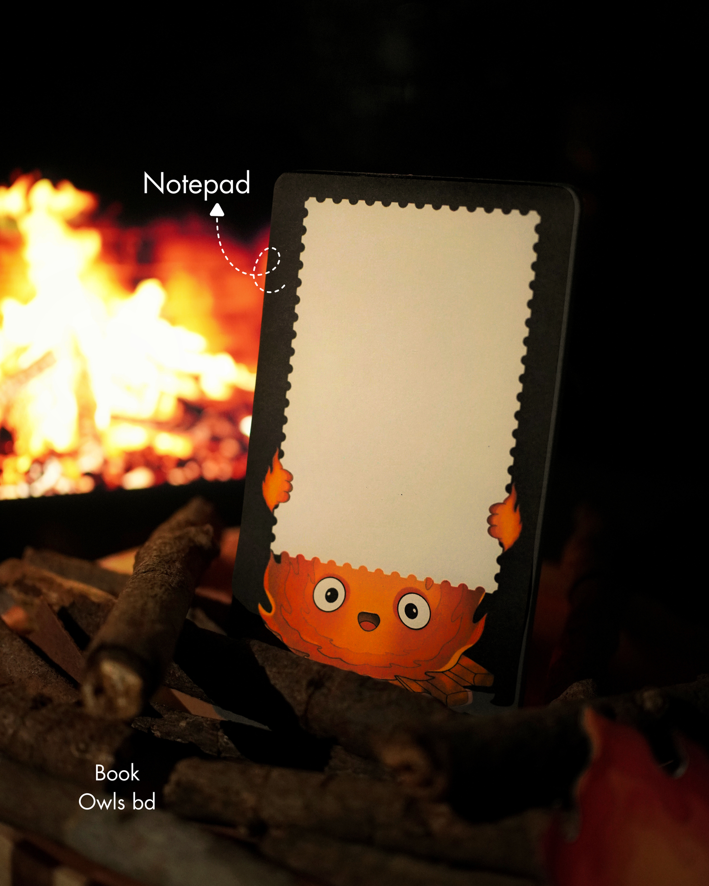 SNNP06 - Cozy Flame Calcifer - Notepad