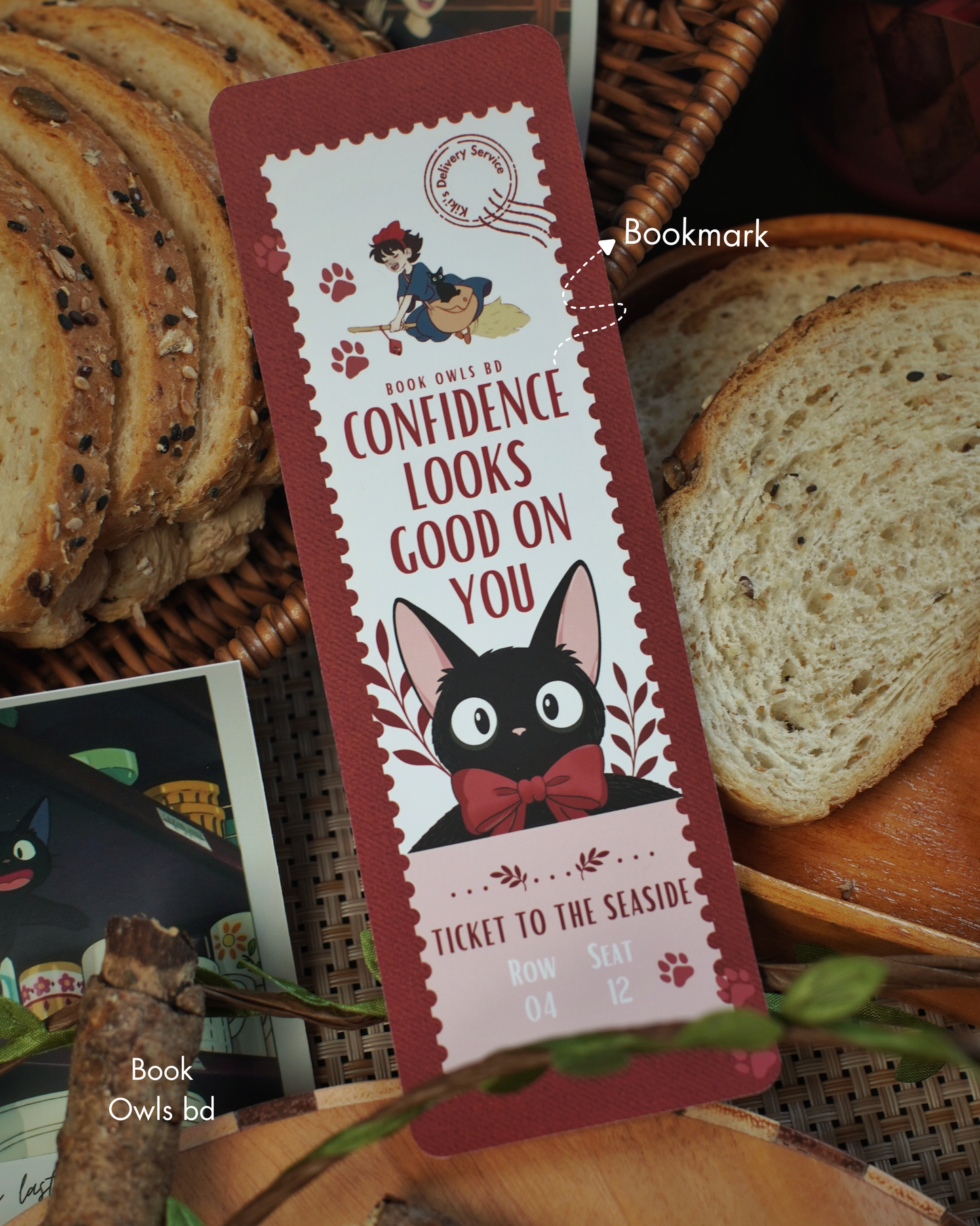 SNB21 - Midnight Companion Jiji Bookmark