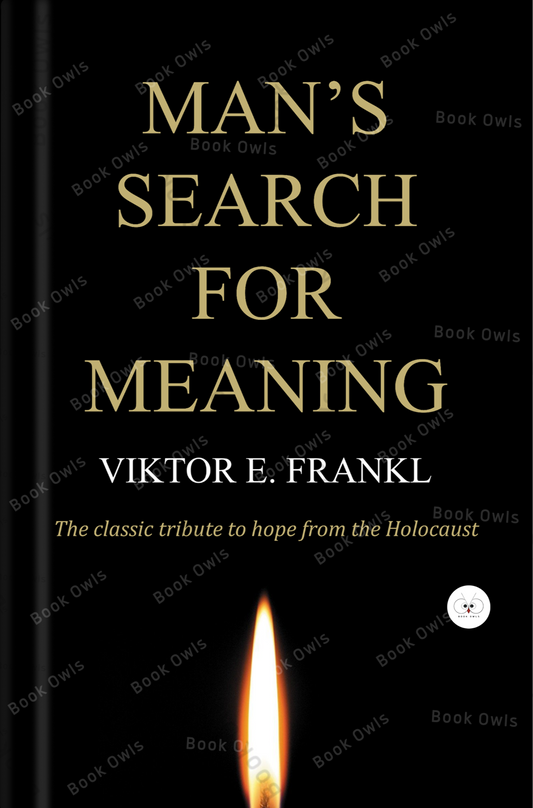 SCS- Man's Search for Meaning Book by Viktor Frankl