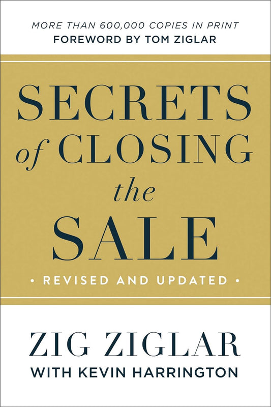 SCS - Secrets of Closing the Sale Book by Zig Ziglar