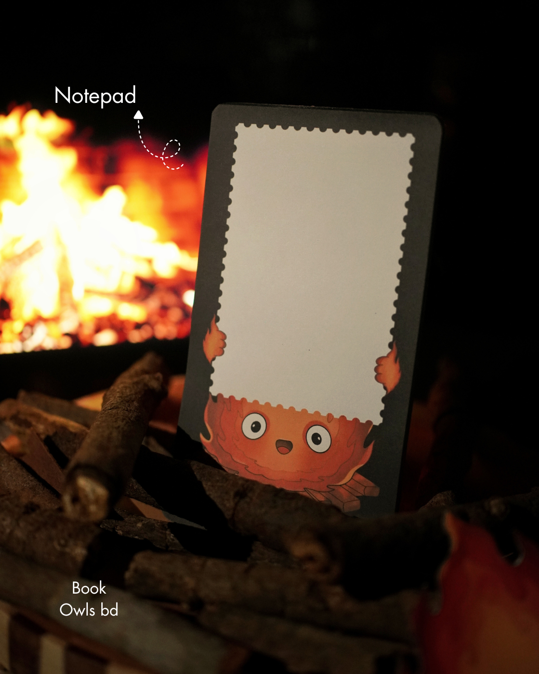 SNNP06 - Cozy Flame Calcifer - Notepad