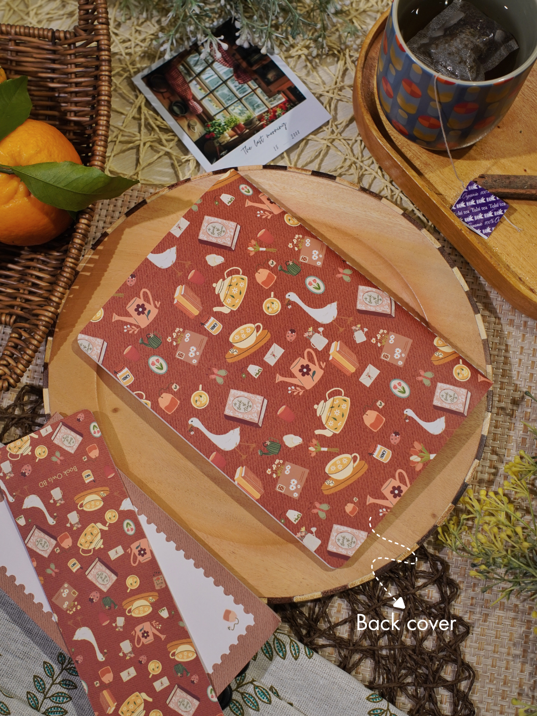 SNSN03 - Whimsy - Stitched notebook
