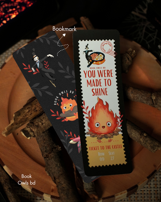 SNB22 - Cozy Flame Calcifer Bookmark