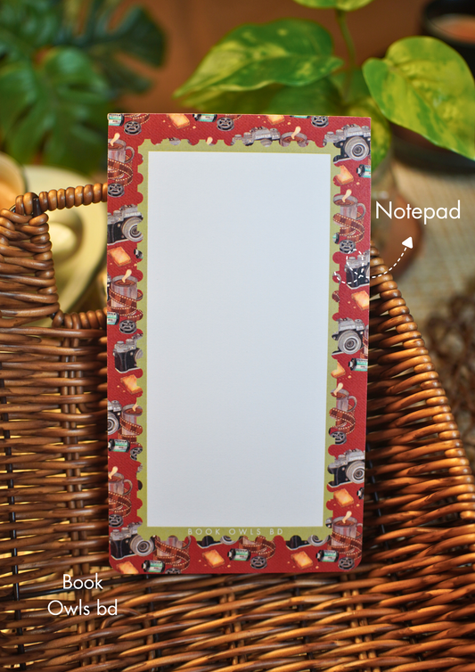 SNNP14- Retro Bengali - Film camera notepad