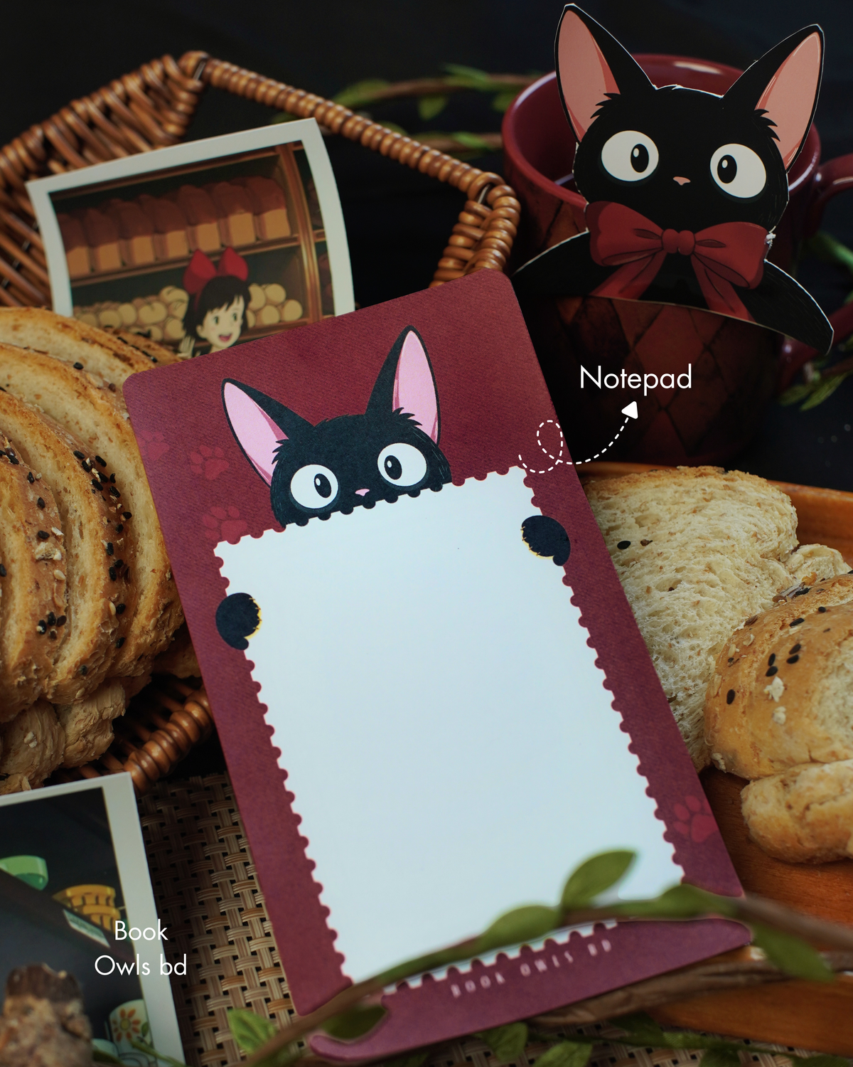 SNNP05 - Midnight Companion Jiji - Notepad