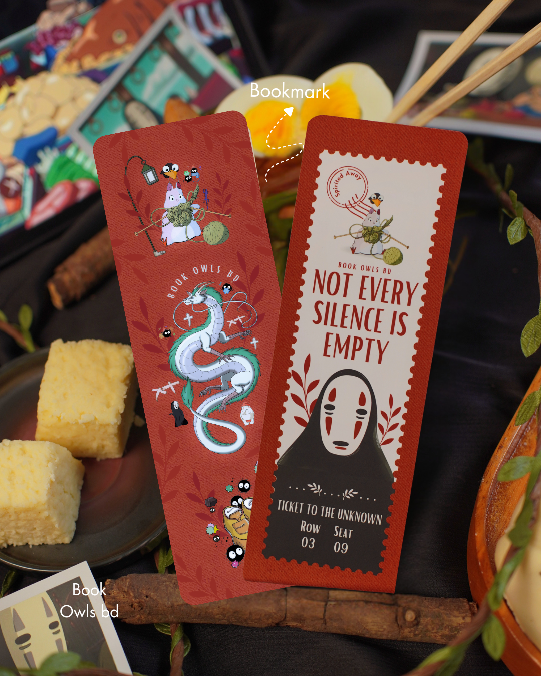 SNB23 - Gentle Wanderer No-Face Bookmark