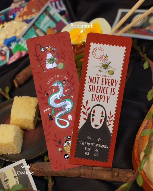 SNB23 - Gentle Wanderer No-Face Bookmark
