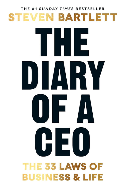 SCS- The Diary of a CEO: The 33 Laws of Business and LifeBook by Steven Bartlett