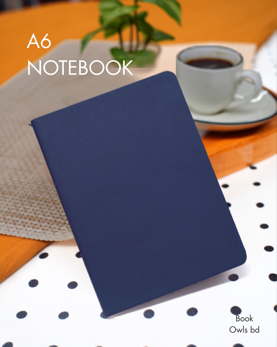 SNSN13 - A6 Vintage solid stitched notebook