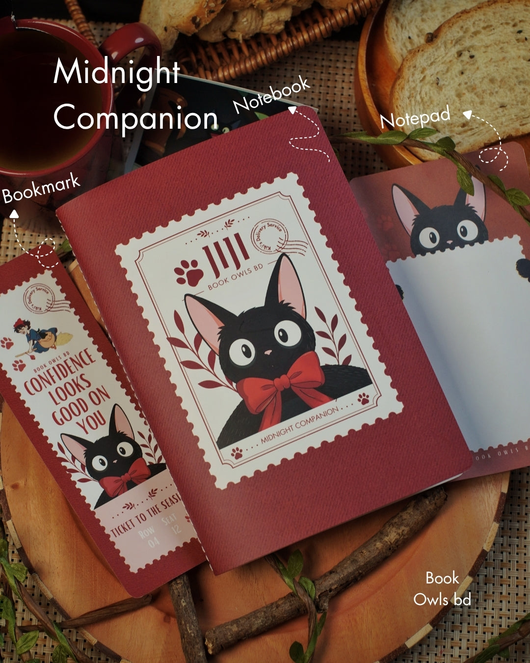 Midnight Companion Jiji Stationery Bundle